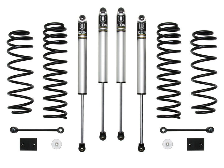 ICON Vehicle Dynamics 2018-Up Jeep JL Wrangler, 2.5" Lift, Stage 1 Suspension System