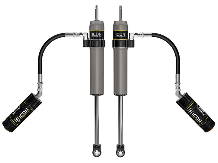 ICON Vehicle Dynamics 2024-2026 Toyota Tacoma, 0-1” Lift, Rear, V.S. 2.5 Aluminum Series Shock Absorbers, Remote Reservoir, Pair