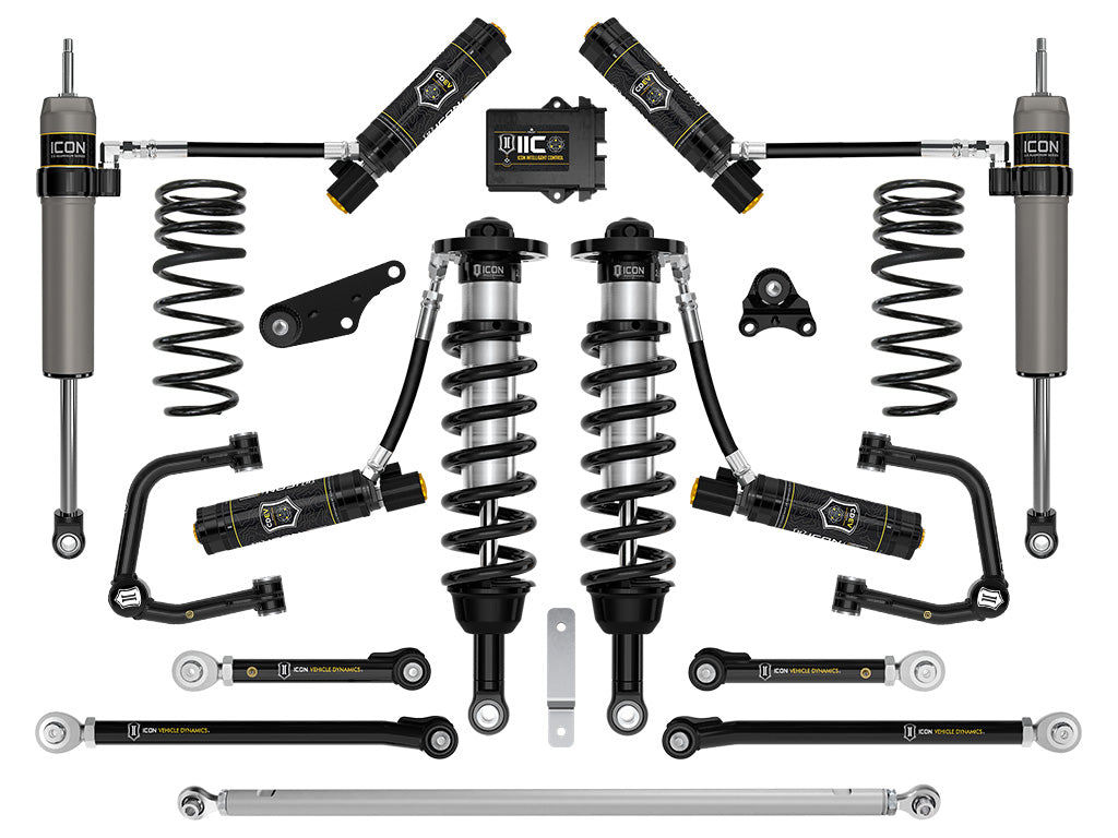 ICON Vehicle Dynamics 2024-2026 Toyota Land Cruiser 250 Series, 1.25-3" Lift, Stage 12 Suspension System, Tubular