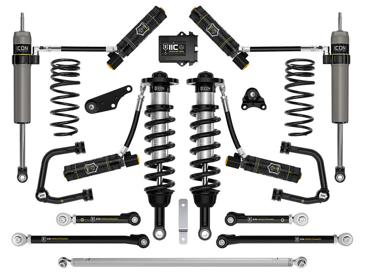 ICON Vehicle Dynamics 2024-2026 Toyota Land Cruiser 250 Series, 1.25-3" Lift, Stage 12 Suspension System, Tubular