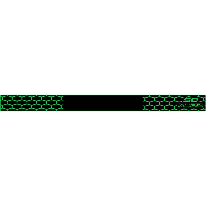 COLOR::Black over Island Green