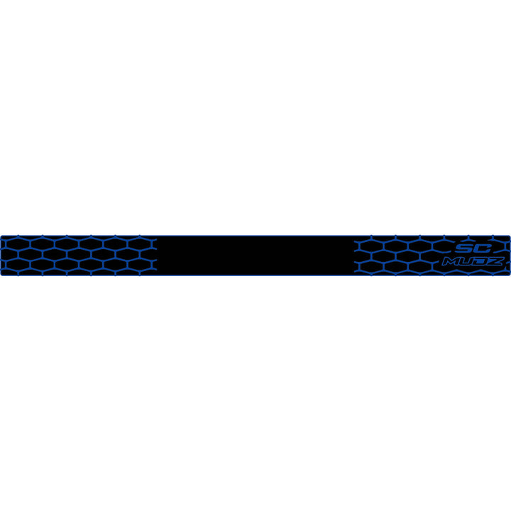 COLOR::Black over Bimini Blue