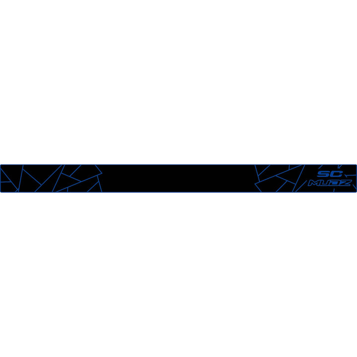 COLOR::Black over Bimini Blue