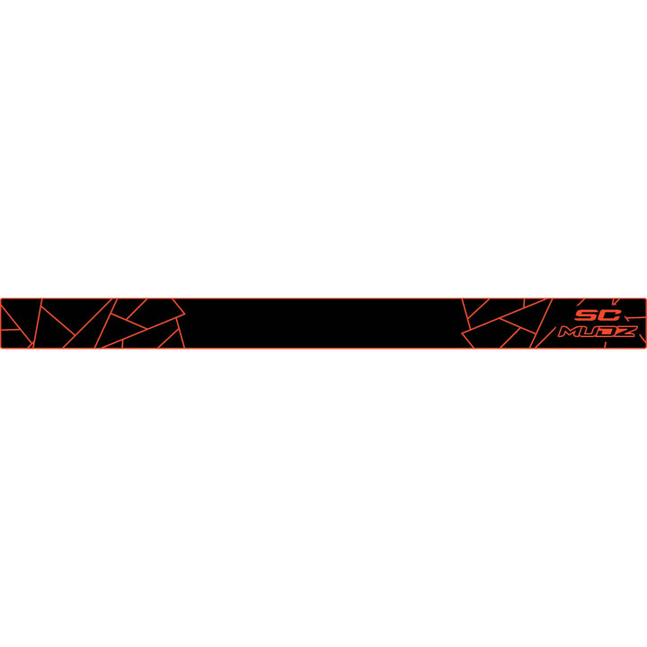 COLOR::Black over Sunset Orange