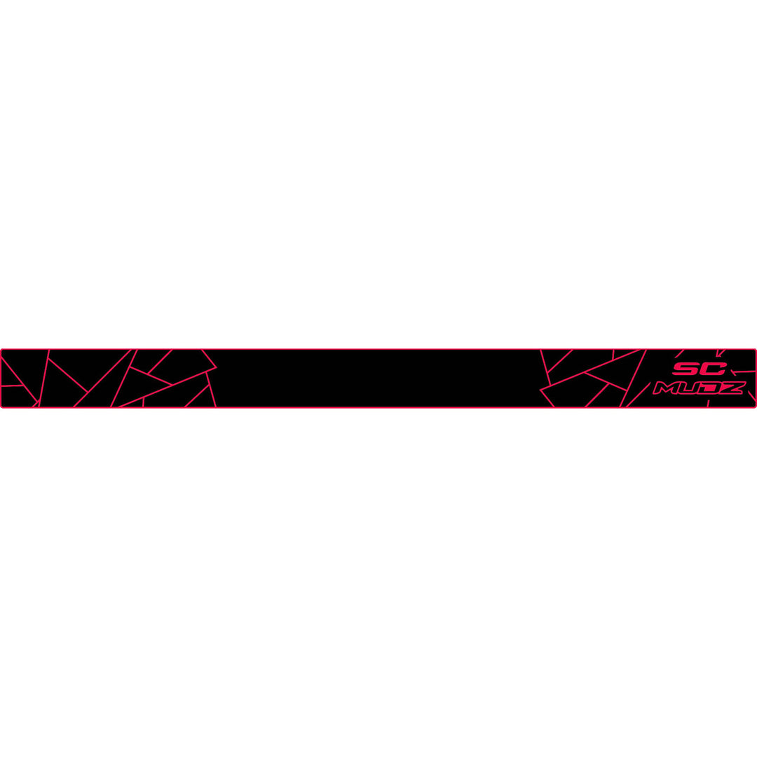 COLOR::Black over Ruby Red