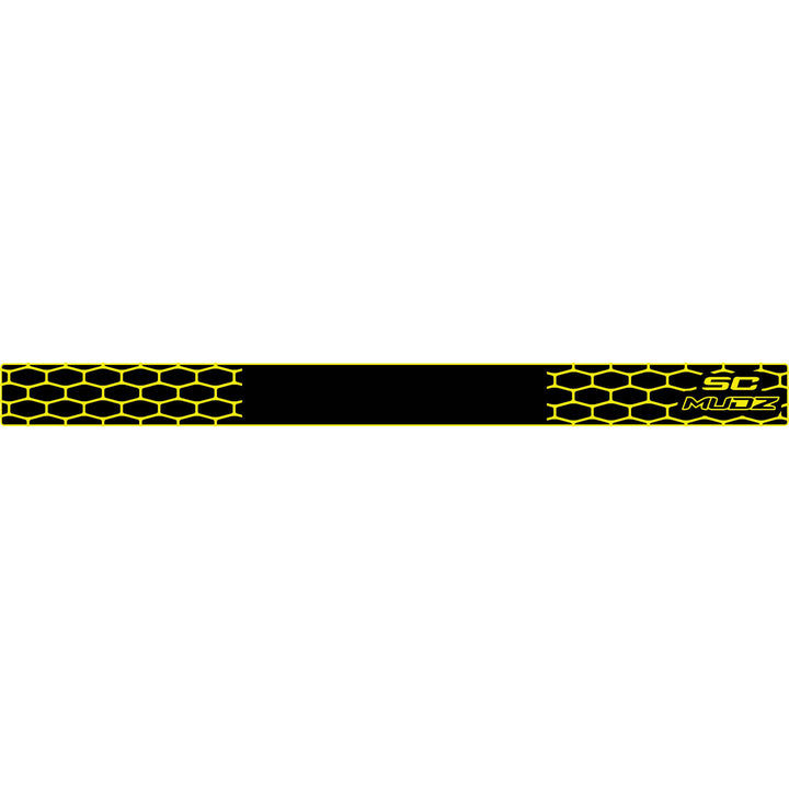 COLOR::Black over Sunburst Yellow