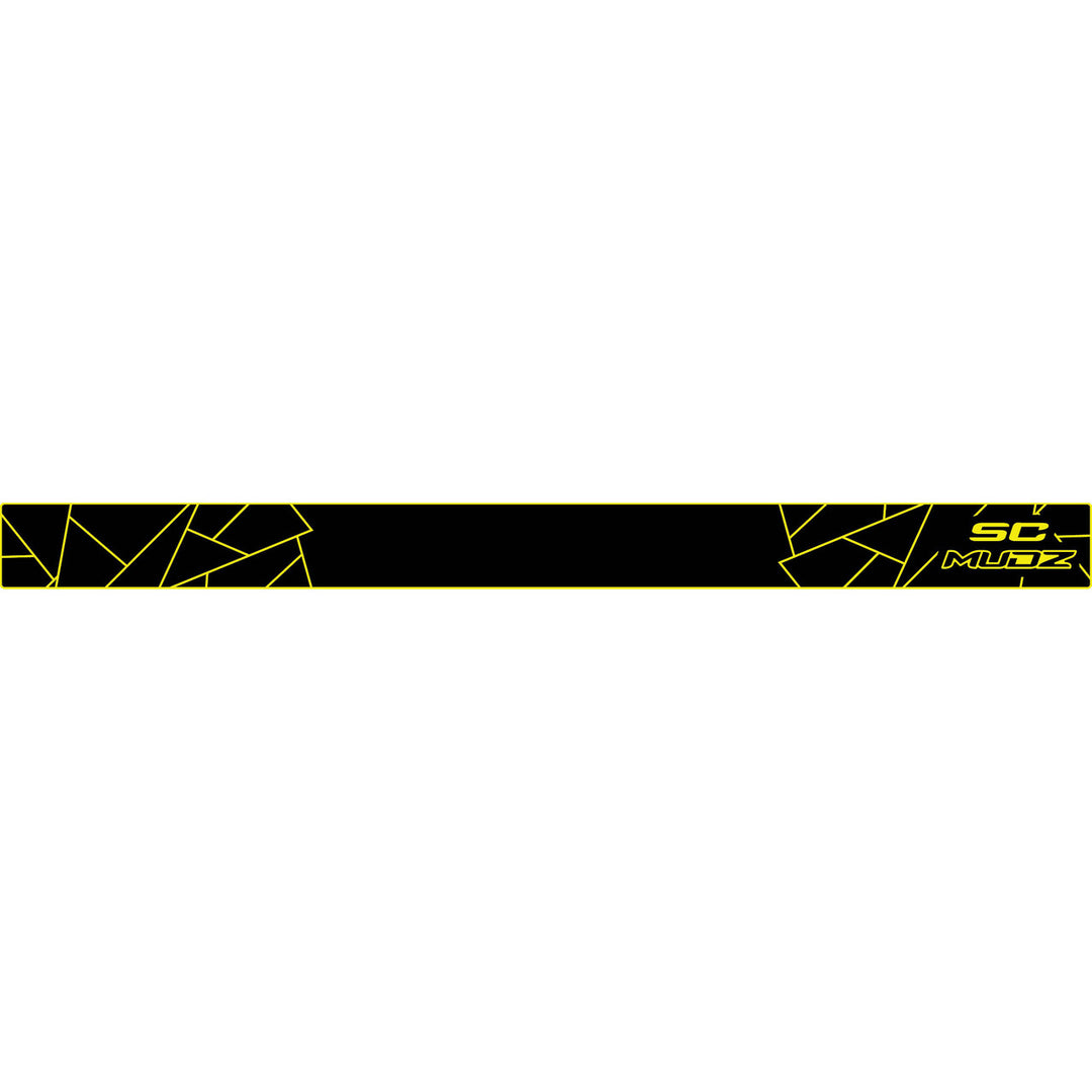 COLOR::Black over Sunburst Yellow