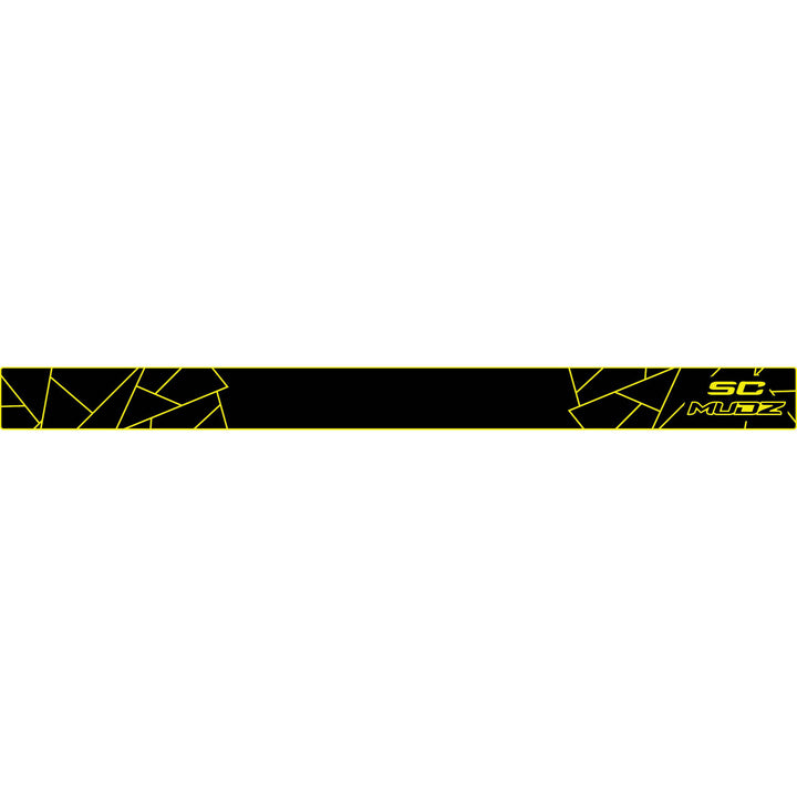 COLOR::Black over Sunburst Yellow