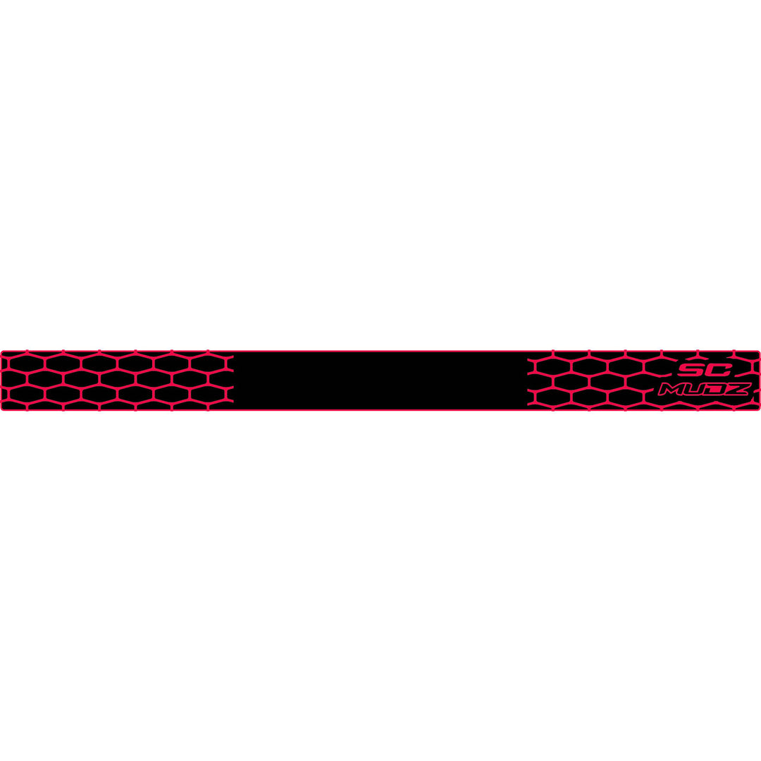 COLOR::Black over Ruby Red