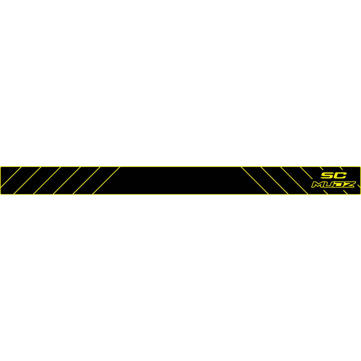 COLOR::Black over Sunburst Yellow
