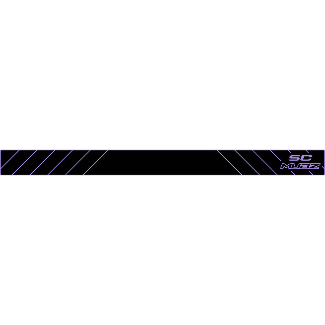 COLOR::Black over Phantom Purple