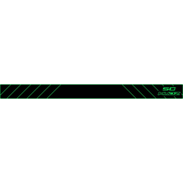 COLOR::Black over Island Green