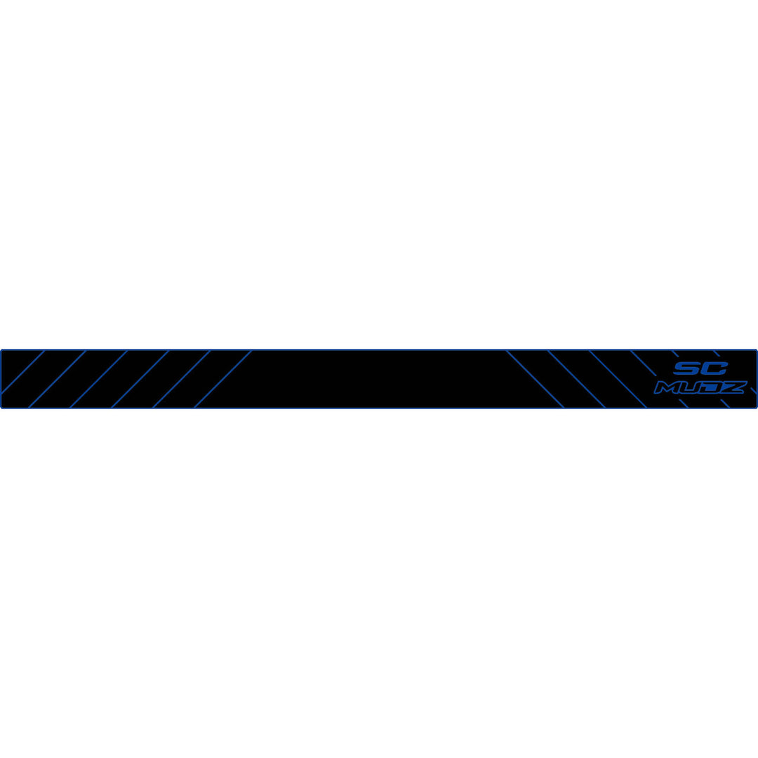 COLOR::Black over Bimini Blue