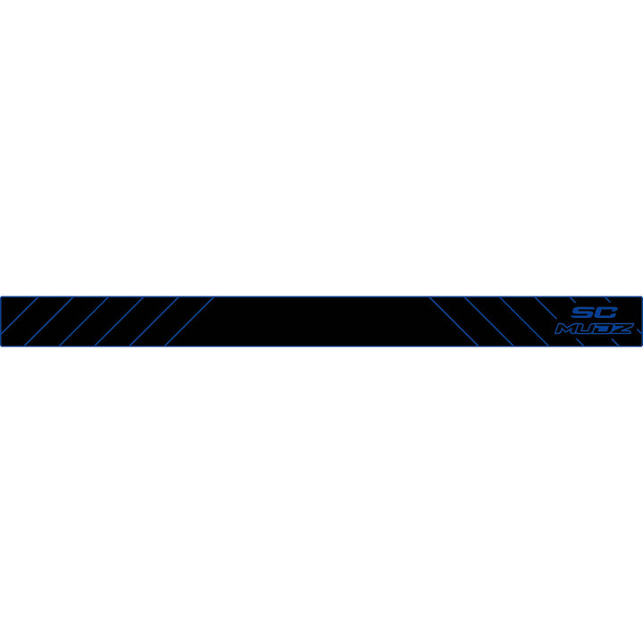 COLOR::Black over Bimini Blue
