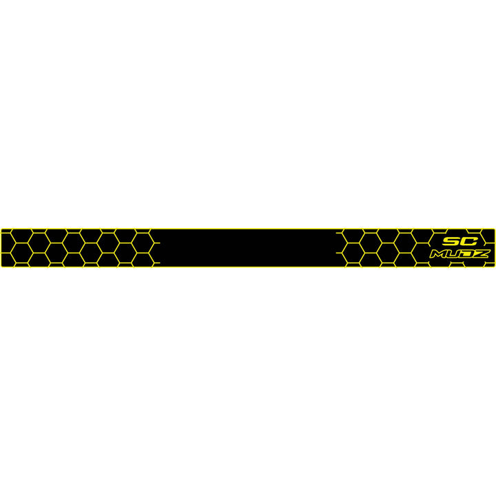 COLOR::Black over Sunburst Yellow