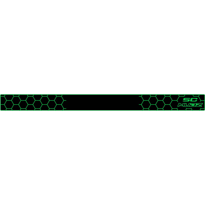 COLOR::Black over Island Green