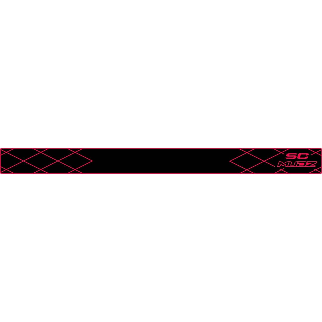 COLOR::Black over Ruby Red