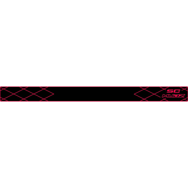 COLOR::Black over Ruby Red