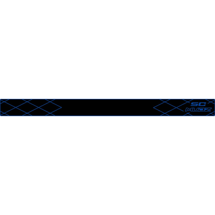 COLOR::Black over Bimini Blue