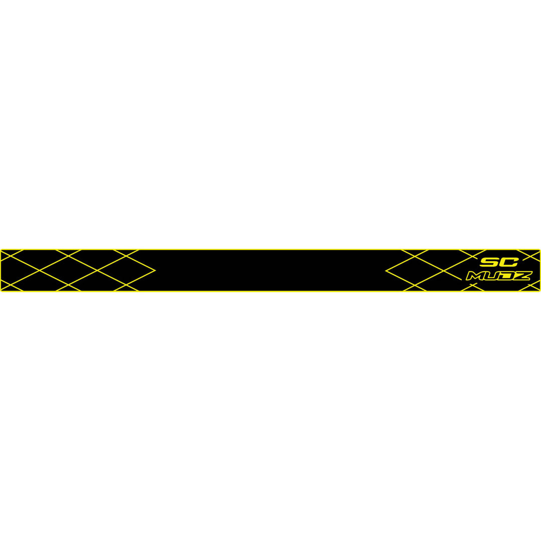 COLOR::Black over Sunburst Yellow