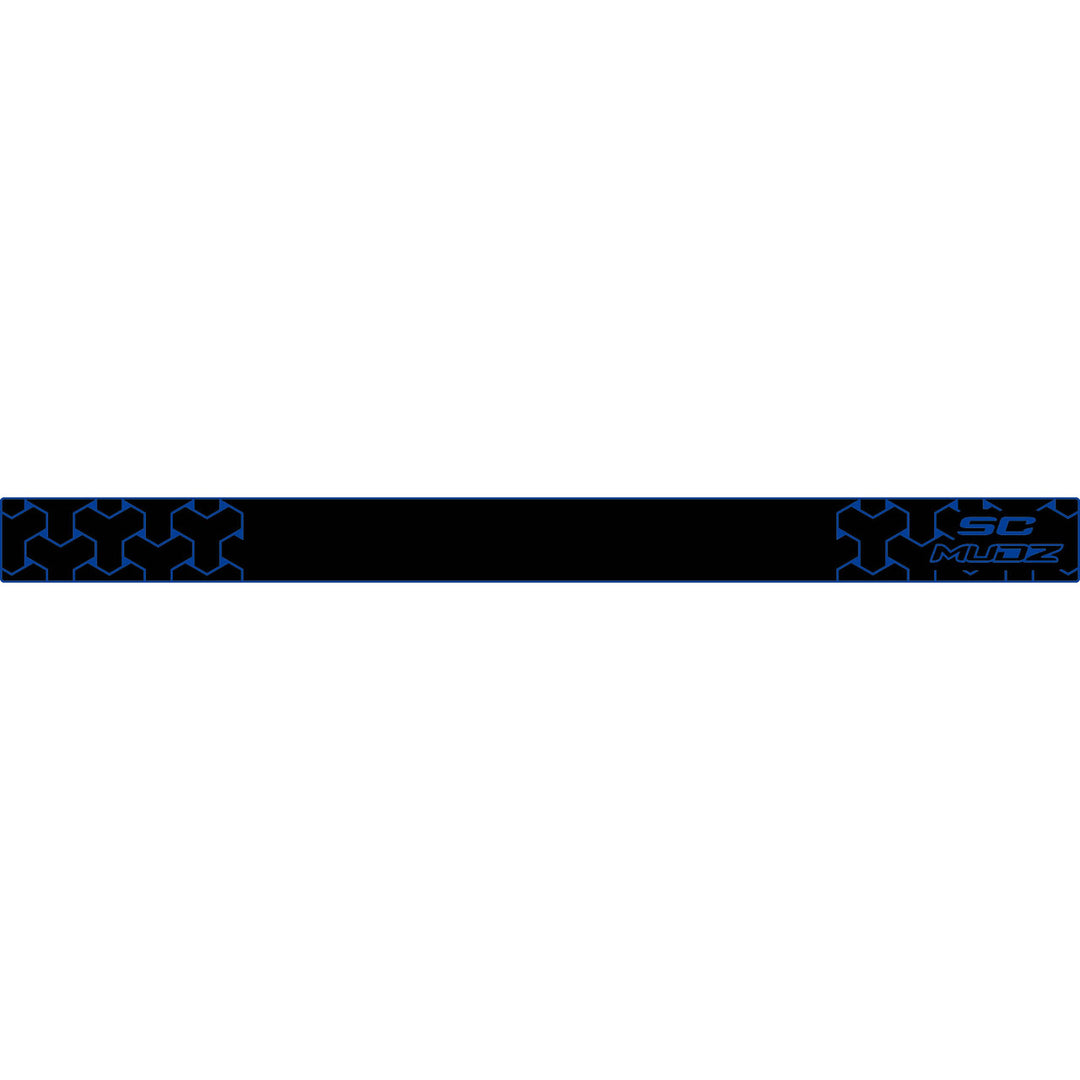 COLOR::Black over Bimini Blue