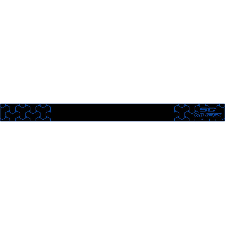 COLOR::Black over Bimini Blue