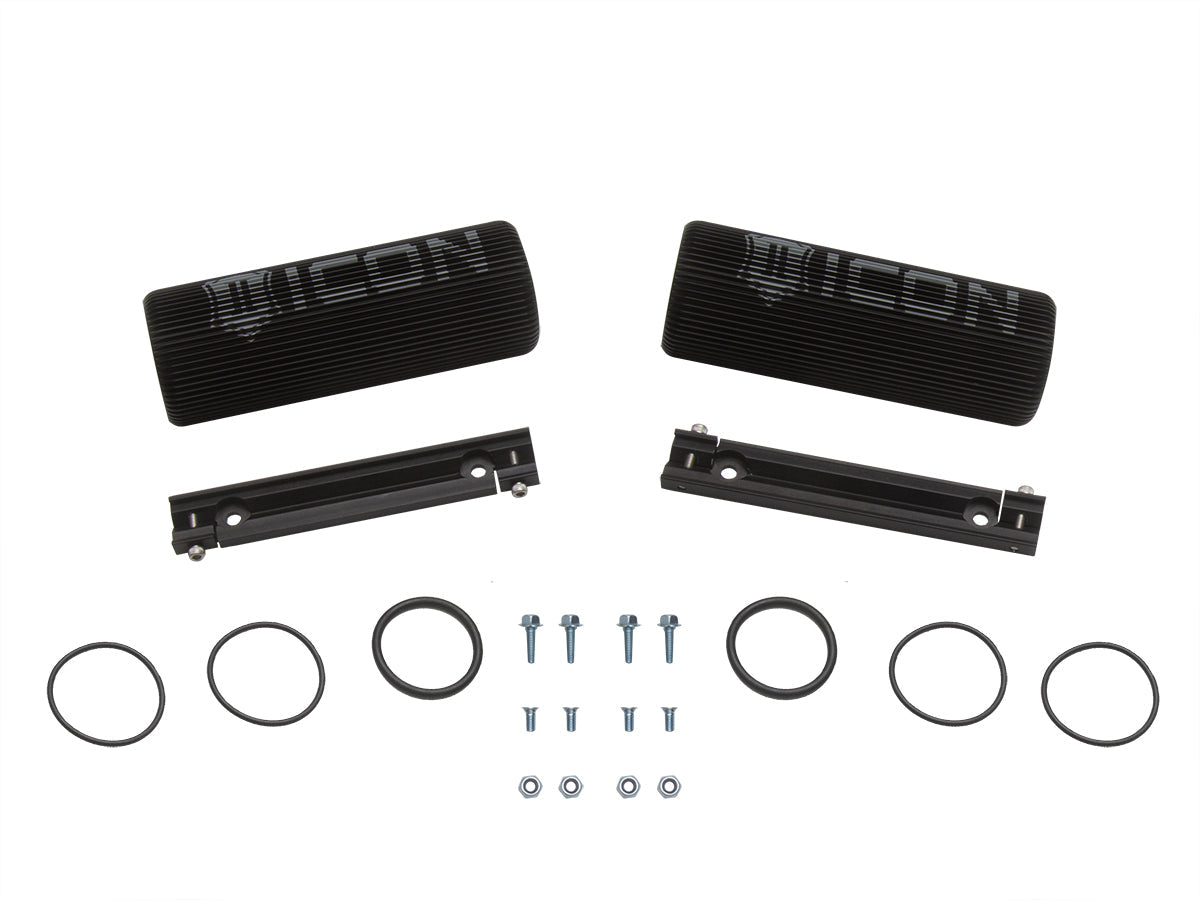 ICON Vehicle Dynamics Finned Reservoir Upgrade Kit, 7.5" Long