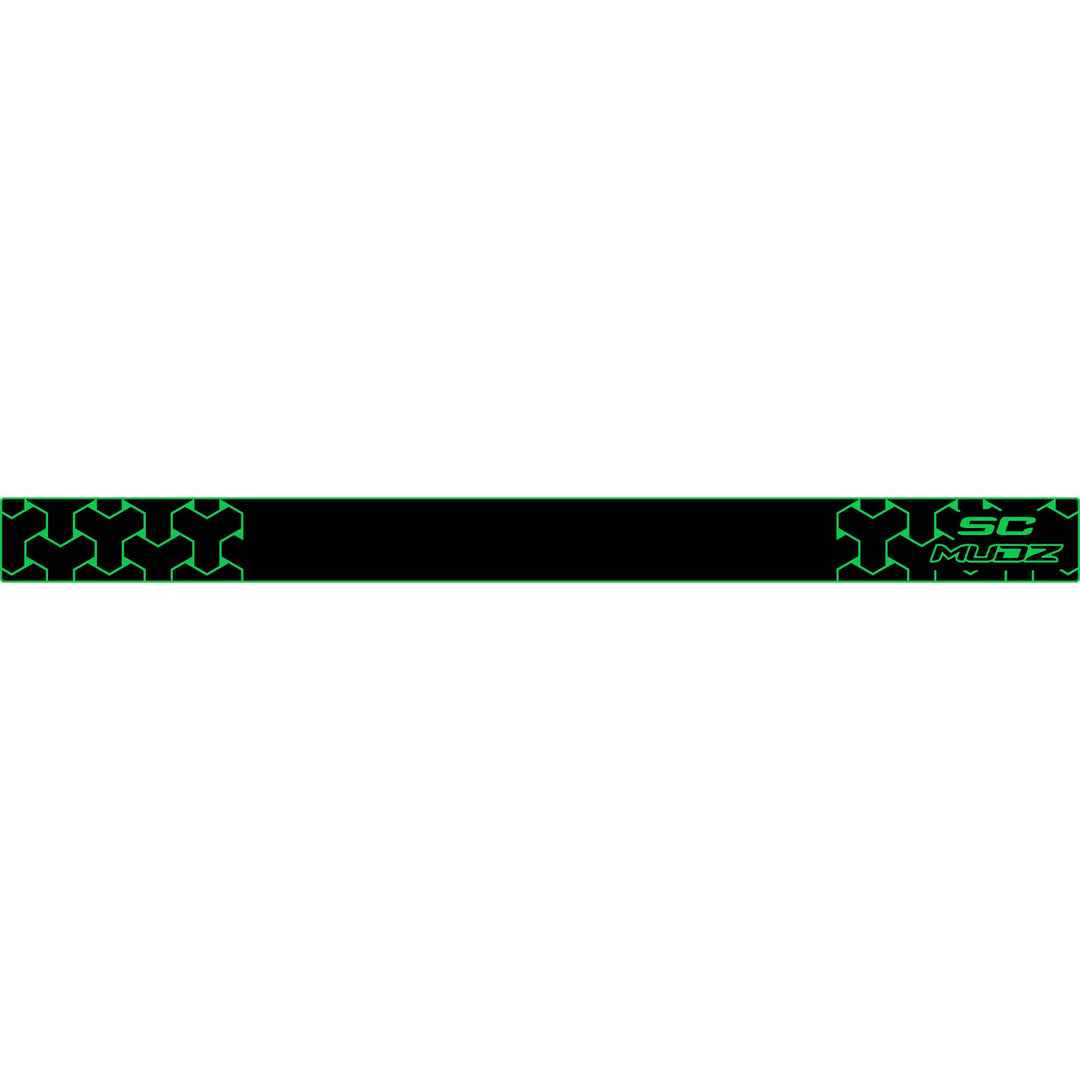 COLOR::Black over Island Green