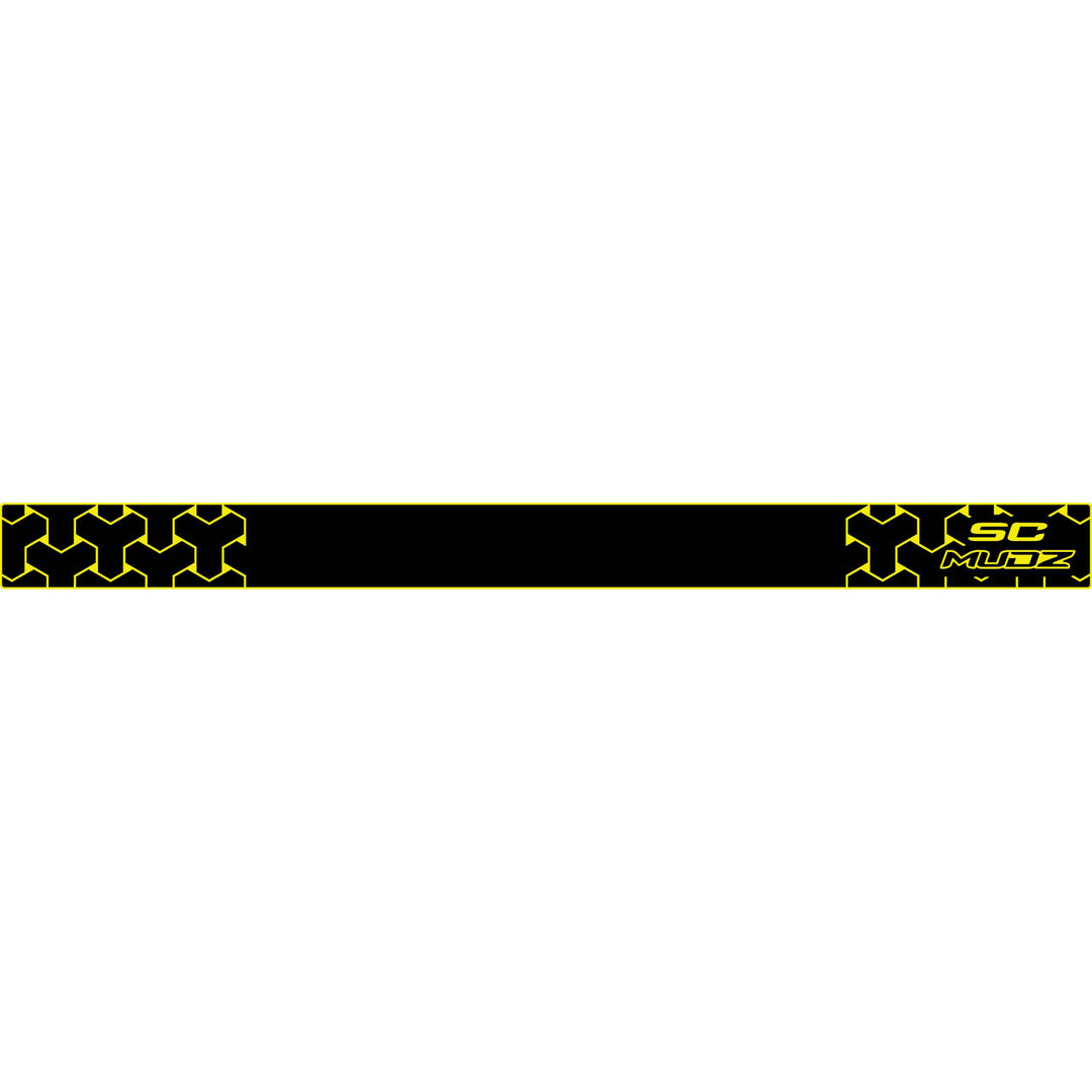 COLOR::Black over Sunburst Yellow