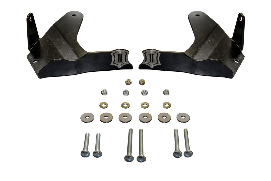 ICON Vehicle Dynamics 2007-2009 Toyota FJ Cruiser, Lower Control Arm Skid Plate, Kit