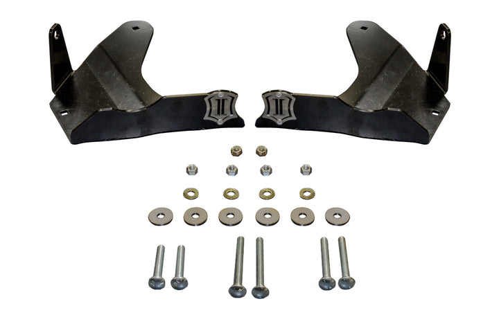 ICON Vehicle Dynamics 2007-2009 Toyota FJ Cruiser, Lower Control Arm Skid Plate, Kit