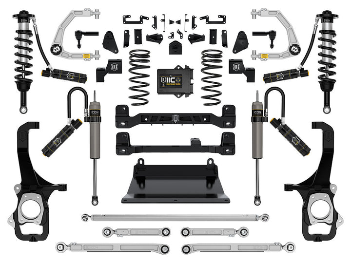 ICON Vehicle Dynamics 2022-2026 Toyota Tundra, 6" Lift, Stage 9 Suspension System, Billet