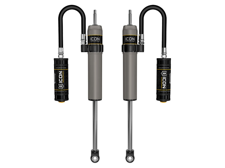 ICON Vehicle Dynamics 1996-2002 Toyota 4Runner, 0-2" Lift, Rear, V.S. 2.5 Aluminum Series Shock Absorbers, Remote Reservoir, Pair