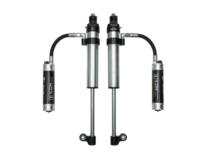 ICON Vehicle Dynamics 2005-2023 Toyota Tacoma, Rear, V.S. 2.5 Aluminum Series RXT Shock Absorbers, Remote Reservoir w/ CDCV, Pair
