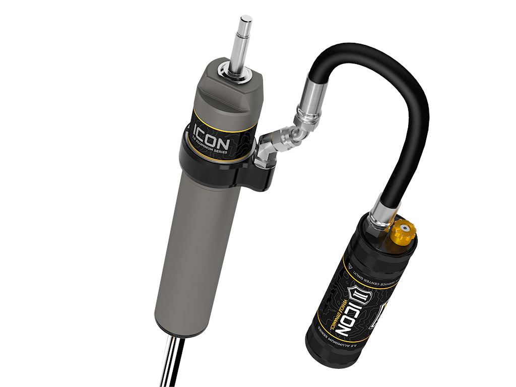 ICON Vehicle Dynamics 2022-2023 Toyota Land Cruiser 300 Series, 0-2” Lift, Rear, 2.5 VS Remote Reservoir CDCV Shocks, Pair