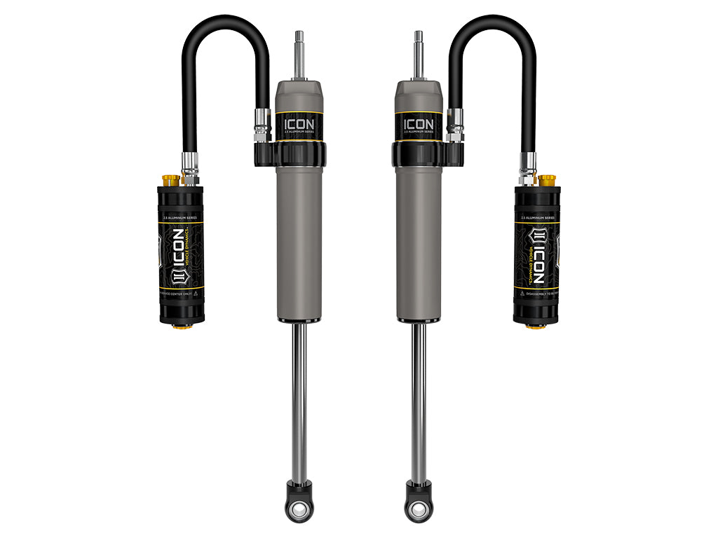 ICON Vehicle Dynamics 2022-2026 Toyota Tundra 0-1.5” Lift, Rear, V.S. 2.5 Aluminum Series Shock Absorbers, Remote Reservoir w/ CDCV, Pair