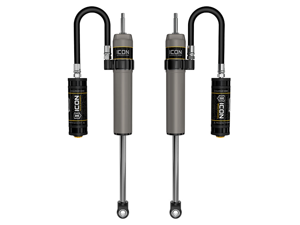 ICON Vehicle Dynamics 2022-2026 Toyota Tundra 0-1.5” Lift, Rear, V.S. 2.5 Aluminum Series Shock Absorbers, Remote Reservoir, Pair