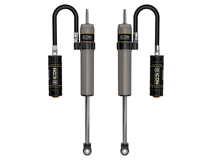 ICON Vehicle Dynamics 2022-2026 Toyota Tundra 0-1.5” Lift, Rear, V.S. 2.5 Aluminum Series Shock Absorbers, Remote Reservoir, Pair