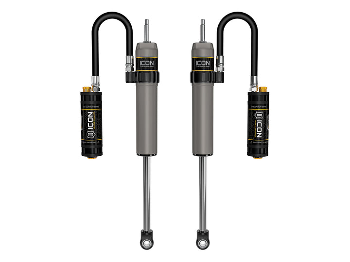 ICON 2024-2026 Toyota Land Cruiser 250 Series, 0-3” Lift, Rear, V.S. 2.5 Aluminum Series Shock Absorbers, Remote Reservoir w/ CDCV, Pair