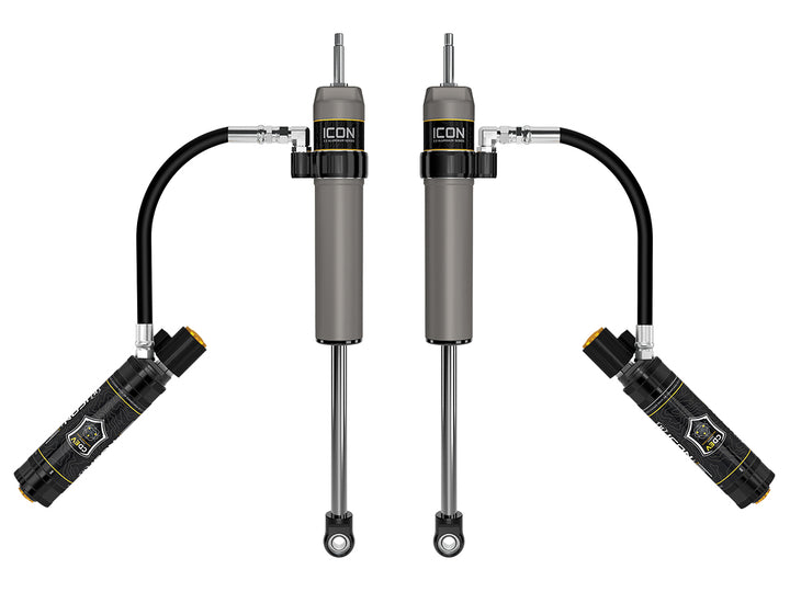 ICON 2024-2026 Toyota Land Cruiser 250 Series, 0-3” Lift, Rear, V.S. 2.5 Aluminum Series Shock Absorbers, Remote Reservoir w/ CDEV, Pair