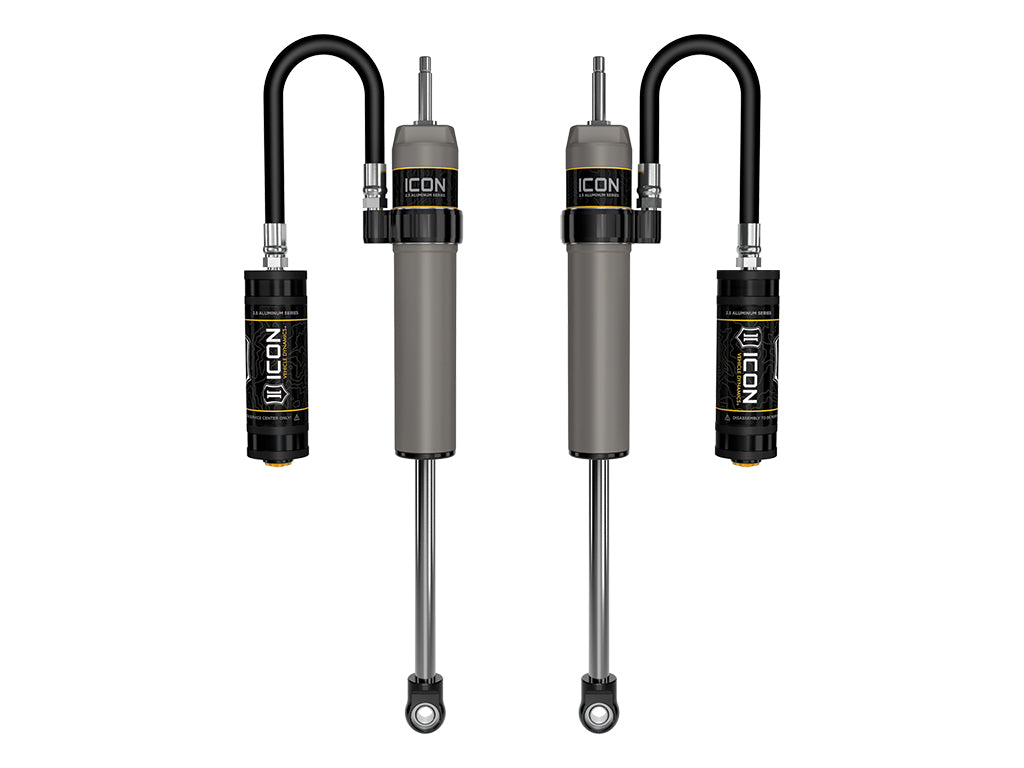 ICON Vehicle Dynamics 2024-2026 Toyota Land Cruiser 250 Series, 0-3” Lift, Rear, V.S. 2.5 Aluminum Series Shock Absorbers, Remote Reservoir, Pair