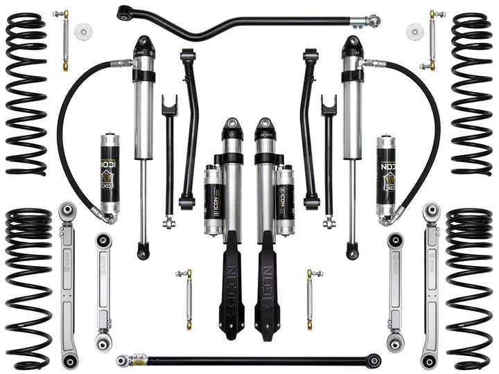 ICON Vehicle Dynamics 2020-Up Jeep Gladiator, 2.5" Lift, Stage 8 Suspension System, Billet UCA
