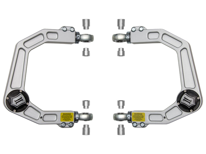 ICON Vehicle Dynamics 2005-2023 Toyota Tacoma, Billet Front Upper Control Arm w/ Delta Joint Kit