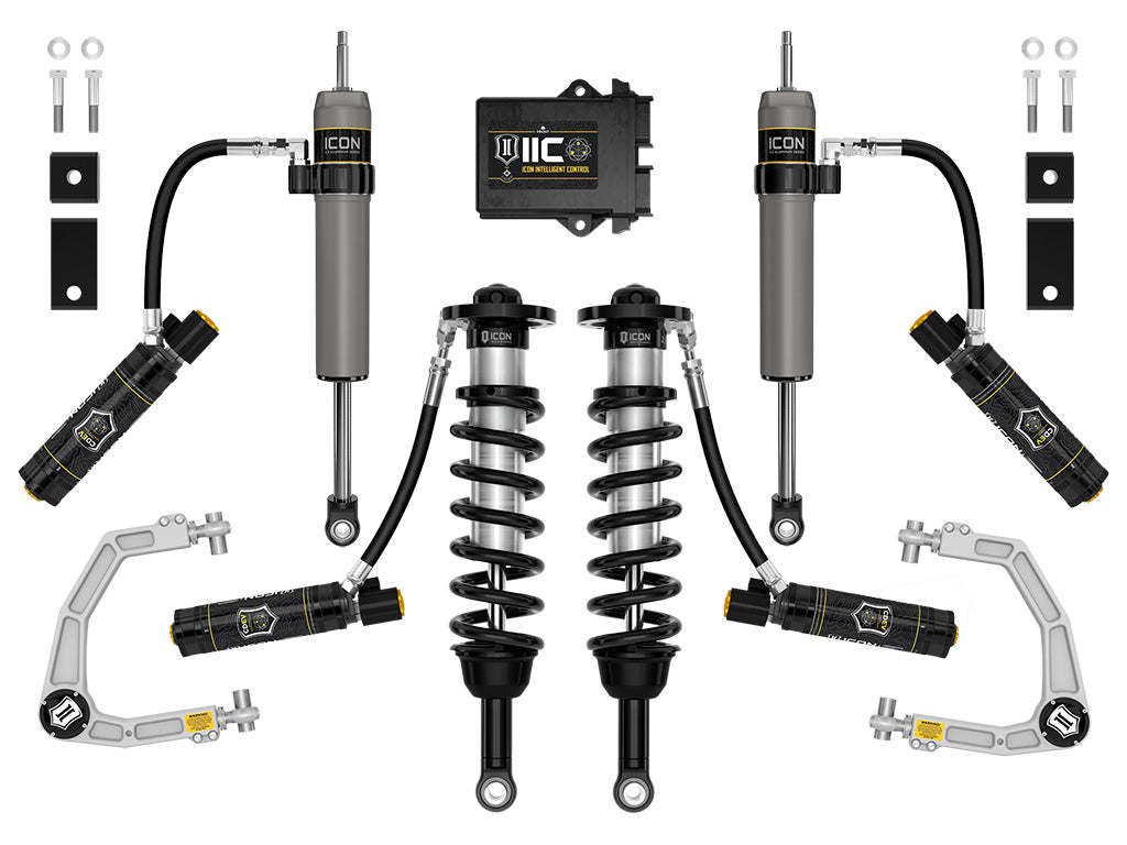 ICON Vehicle Dynamics 2022-2026 Toyota Tundra, 1.25-3.5" Lift, Stage 12, 2.5 Suspension System, Billet