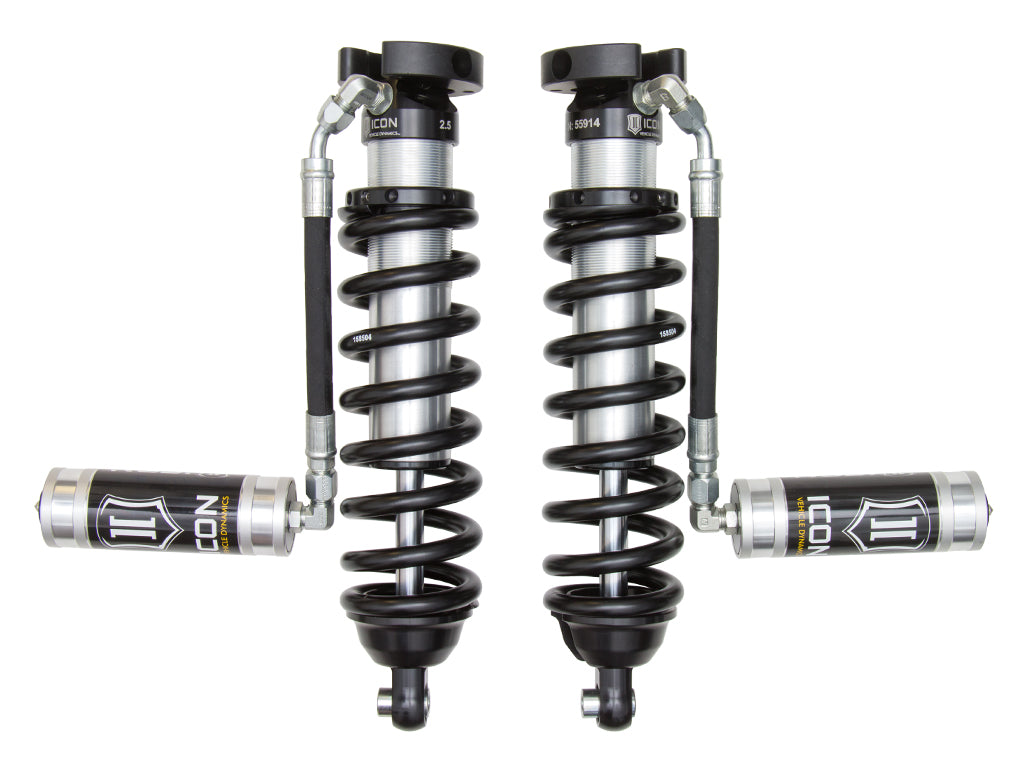 ICON Vehicle Dynamics 1996-2004 Toyota Tacoma, 0-3" Lift, Front, V.S. 2.5 Series Coilover Kit, Remote Reservoir