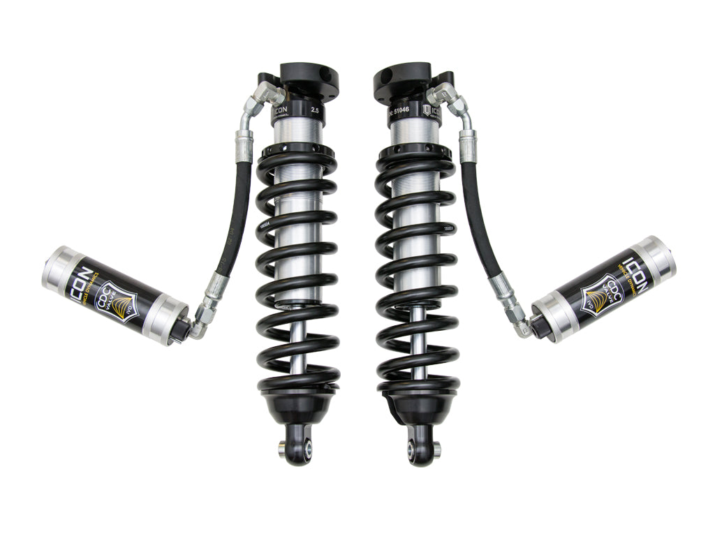 ICON Vehicle Dynamics 1996-2004 Toyota Tacoma, 0-3" Lift, Front,V.S. 2.5 Series Coilover Kit, Remote Reservoir w/ CDCV