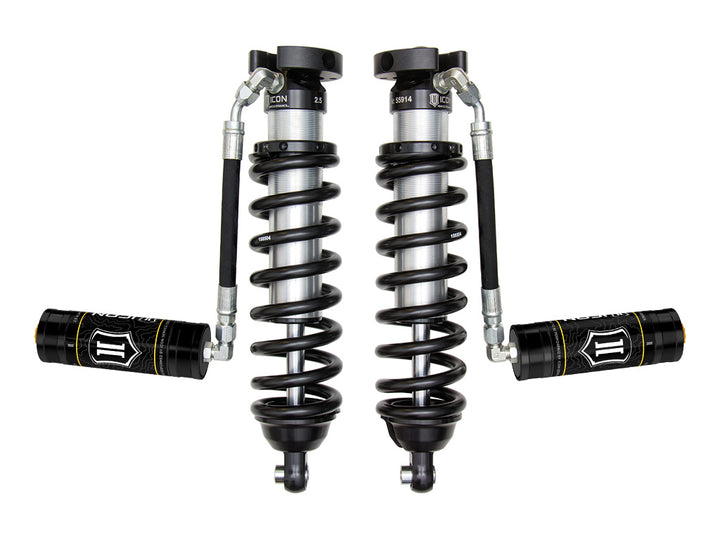 ICON Vehicle Dynamics 1996-2004 Toyota Tacoma, 0-3" Lift, Front,V.S. 2.5 Series Coilover Kit, Extended Travel, Remote Reservoir