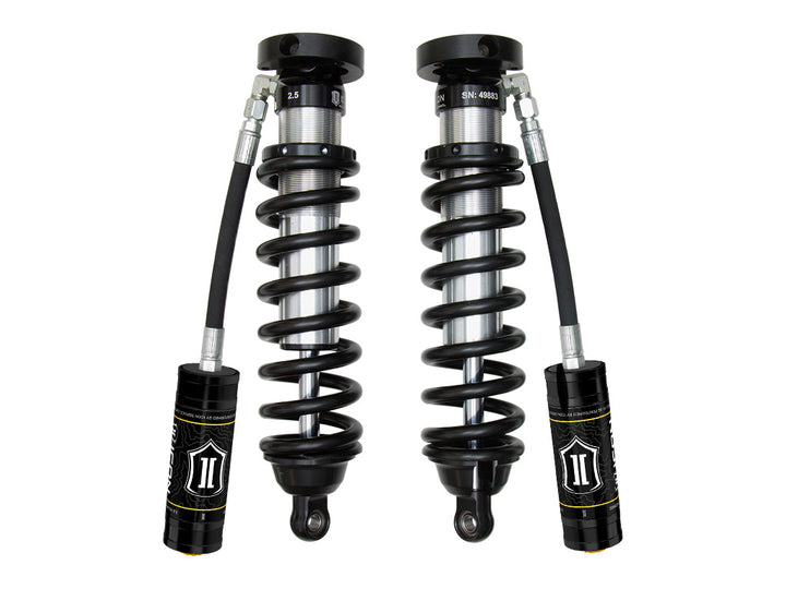ICON Vehicle Dynamics 1996-2002 Toyota 4Runner, 0-3" Lift, Front, V.S. 2.5 Series Coilover Kit, Extended Travel, Remote Reservoir