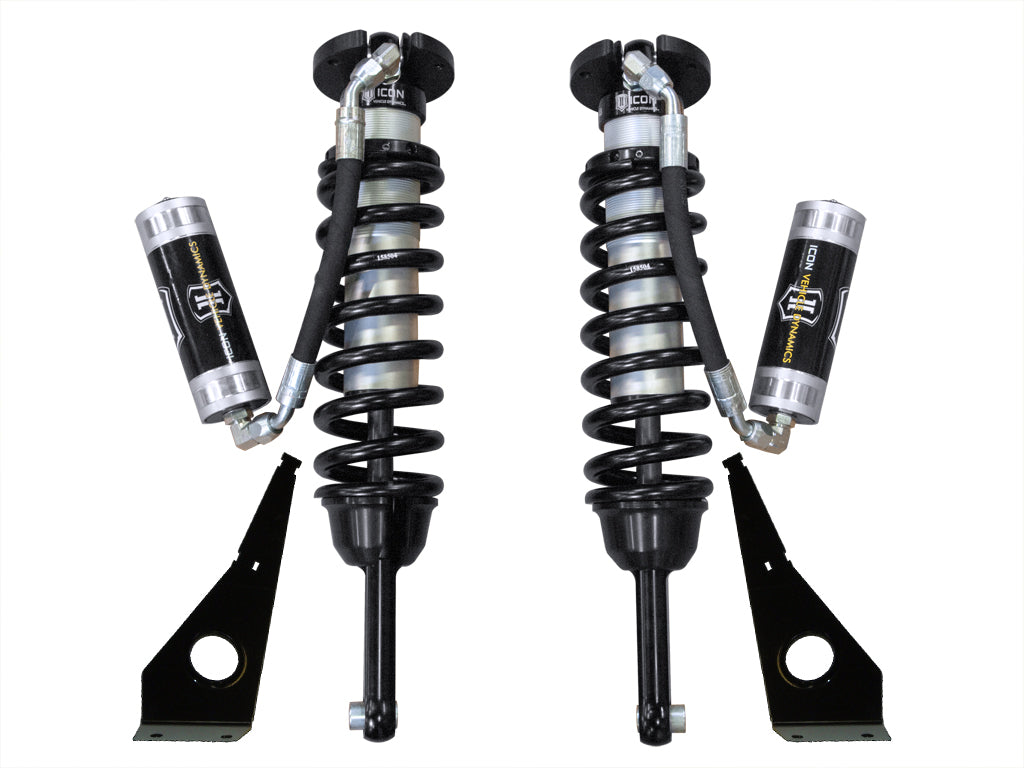 ICON Vehicle Dynamics 2005-2023 Toyota Tacoma, V.S. 2.5 Series Coilover Kit, For Pro Comp 6” Lift, Remote Reservoir, Pair