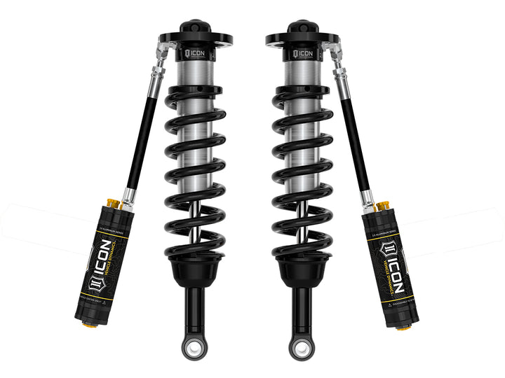 ICON Vehicle Dynamics 2022-2026 Toyota Tundra, 5-6" Lift, Front, V.S. 2.5 Series Coilover Kit, Remote Reservoir w/ CDCV, Pair